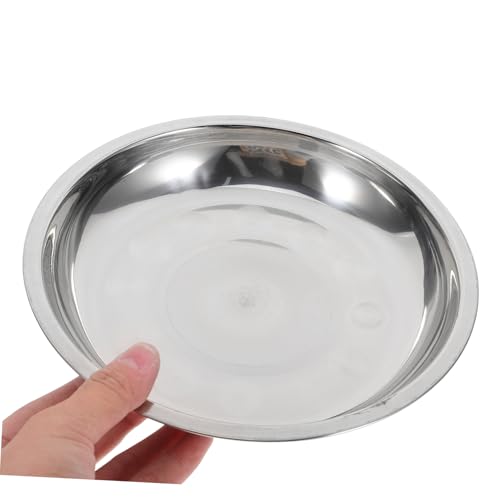 LIOOBO 4 Stück Edelstahl Futternäpfe für Hunde und Katzen rutschfest Robust Langlebig Praktisches Design für Welpen und Haustiere von LIOOBO