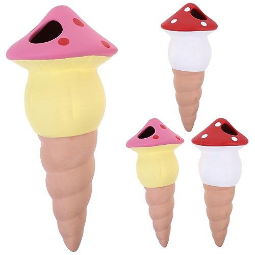 LIOOBO 4 Stück Pilzwasserer Spitze selbst Spikes automatisch eingetopft Anlage drinnen kleine Bewässerungskugeln Self Waterer für Pflanzen Kugeln bewässern Keramik rot Zufällige Farbe LIOOBO 4 Stück Pilzwasserer Spitze selbst Spikes automatisch eingetopft Anlage drinnen kleine Bewässerungskugeln Self Waterer für Pflanzen Kugeln bewässern Keramik rot Zufällige Farbe von LIOOBO