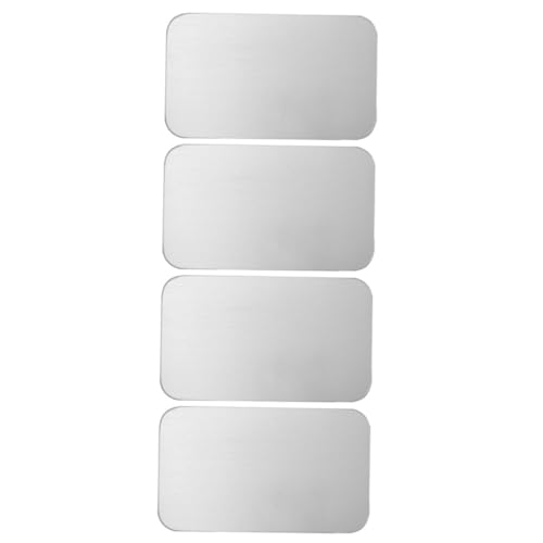 LIOOBO 4 Stück Teiliges Aluminium-kühlpad für Haustiere Glatte Oberfläche Atmungsaktive Kühlmatte für Kaninchen Hamster Chinchilla Pflegeleicht Sommerkühles Schlafbett LIOOBO 4 Stück Teiliges Aluminium-kühlpad für Haustiere Glatte Oberfläche Atmungsaktive Kühlmatte für Kaninchen Hamster Chinchilla Pflegeleicht Sommerkühles Schlafbett von LIOOBO