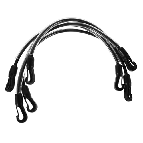 LIOOBO 4 Stück Teiliges Elastische Pferdedecken Beingurte mit Doppelseitigen Clips Anpassbare Strapazierfähige Ersatzgurte für Pferdepflege für von LIOOBO