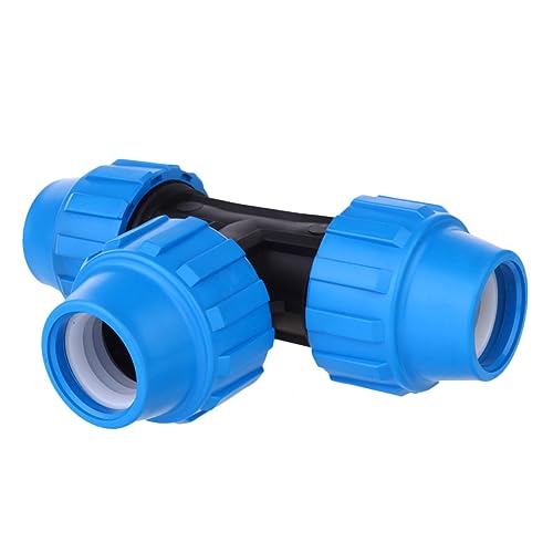 LIOOBO 4 Stück Wasserrohrverbindung T Stück Verteiler Schlauchverbinder Bewässerungs T Stück Adapter Gartenschlauch Verteiler Wasserschlauch Verteiler Wasserhahn Gartenschlauchverbinder von LIOOBO