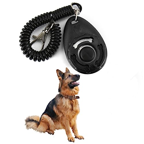 LIOOBO 4Stücke Hundeklicker mit Großem Knopf Lauter Clicker für Effektives Welpentraining Langlebig und Einfach zu Bedienen für Hundetraining und Erziehung LIOOBO 4Stücke Hundeklicker mit Großem Knopf Lauter Clicker für Effektives Welpentraining Langlebig und Einfach zu Bedienen für Hundetraining und Erziehung von LIOOBO