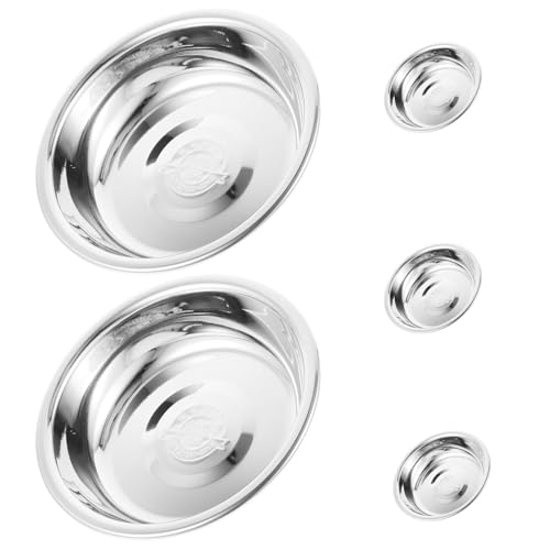 LIOOBO 5 Stück Katzenfutternapf Teiliges Rutschfestes Design Lebensmittelechtes Material für Katzenfutter und Wasser Leicht zu Reinigen Langlebig LIOOBO 5 Stück Katzenfutternapf Teiliges Rutschfestes Design Lebensmittelechtes Material für Katzenfutter und Wasser Leicht zu Reinigen Langlebig von LIOOBO