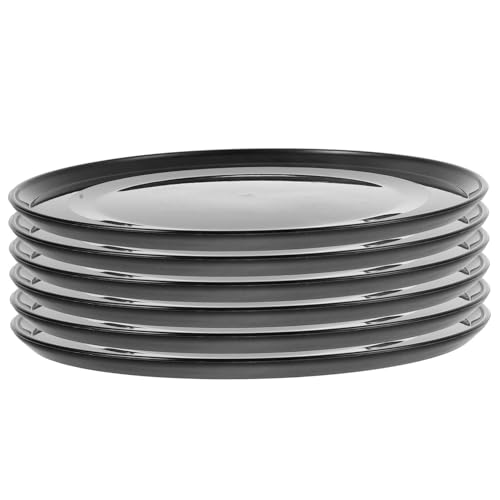 LIOOBO 6 Stück Blumentopf Tablett Töpfe für Pflanzen Untertasse drinnen Topfschalen für Pflanzen Anlage Pflanzenplatte Tabletts für Pflanzen Tabletts für Pflanzen pp Black LIOOBO 6 Stück Blumentopf Tablett Töpfe für Pflanzen Untertasse drinnen Topfschalen für Pflanzen Anlage Pflanzenplatte Tabletts für Pflanzen Tabletts für Pflanzen pp Black von LIOOBO