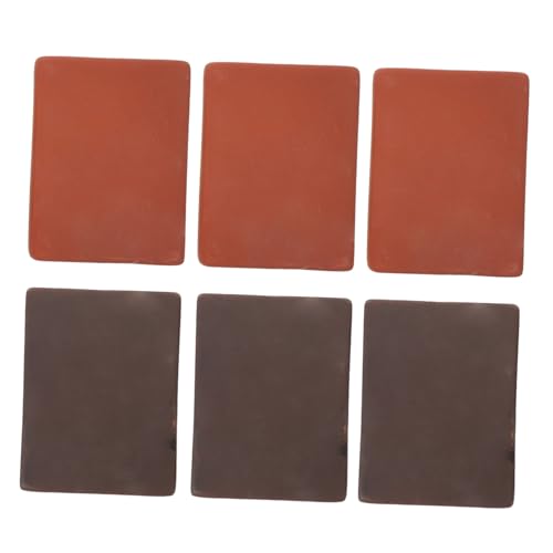 LIOOBO 6 Stück Handgefertigte Rote Tonziegel Atmungsaktive Poröse Terrakotta Basking Plattform für Schildkröten Terrarien Langlebige Feuchtigkeitsregulierung Sicher für Land und LIOOBO 6 Stück Handgefertigte Rote Tonziegel Atmungsaktive Poröse Terrakotta Basking Plattform für Schildkröten Terrarien Langlebige Feuchtigkeitsregulierung Sicher für Land und von LIOOBO