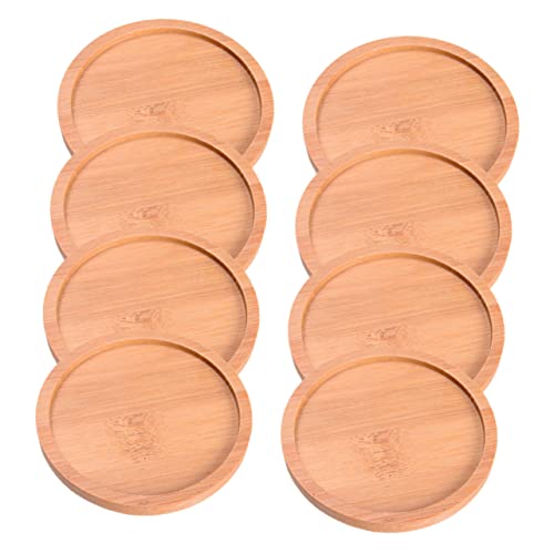 LIOOBO 8 Stück Leckdichtes drinnen Pflanzen Untersetzer für Gartentöpfe Inhaber im Freien runde Tabletts für Blumentöpfe Kreisblumenknopfschale Blütenstecker LIOOBO 8 Stück Leckdichtes drinnen Pflanzen Untersetzer für Gartentöpfe Inhaber im Freien runde Tabletts für Blumentöpfe Kreisblumenknopfschale Blütenstecker von LIOOBO