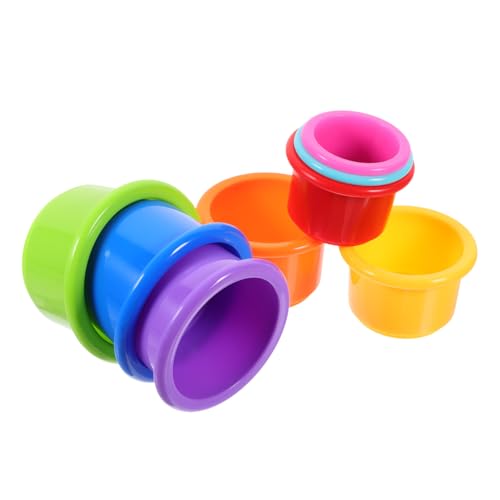 LIOOBO 8Stücke Kaninchen Stapelbecher Futternapf für Haustiere Versteckbecher für Snacks Nistspielzeug Bunten Farben Leicht zu Reinigen und zur Oberfläche LIOOBO 8Stücke Kaninchen Stapelbecher Futternapf für Haustiere Versteckbecher für Snacks Nistspielzeug Bunten Farben Leicht zu Reinigen und zur Oberfläche von LIOOBO