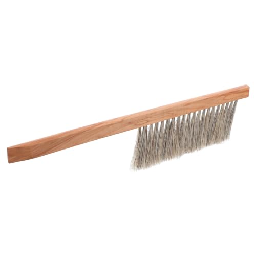 LIOOBO Beehive Frame Brush Für Effiziente Zweireihige Pferdeschwanz-bienenbürste Beekeeping Equipment Für Bienenstockpflege Hochwertiges Reinigungswerkzeug Für Imker LIOOBO Beehive Frame Brush Für Effiziente Zweireihige Pferdeschwanz-bienenbürste Beekeeping Equipment Für Bienenstockpflege Hochwertiges Reinigungswerkzeug Für Imker von LIOOBO