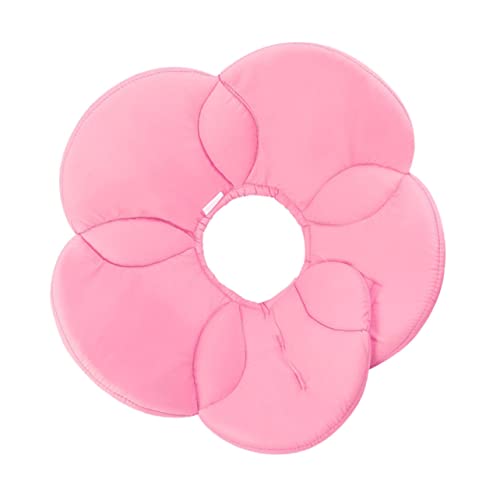 LIOOBO Blumen Schützen Halsabdeckung Hundehalsband Anti Schutz Bräutigam Form Name Große Kleines Halsband Für Hunde Ausgefallenes Sanftes Elisabethanisches Halsband von LIOOBO