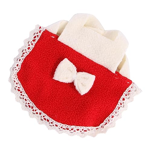 LIOOBO Bogenstierkleidung Körperpflege Weste Hamsterkleid mit Schleife Haustiere für Bögen Hamsterschleifenkleidung Hamster-Bogen-Kleidung Hamsterbogen-Outfit Stoff rot LIOOBO Bogenstierkleidung Körperpflege Weste Hamsterkleid mit Schleife Haustiere für Bögen Hamsterschleifenkleidung Hamster-Bogen-Kleidung Hamsterbogen-Outfit Stoff rot von LIOOBO