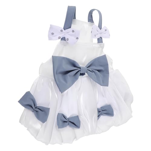 LIOOBO Dresses for Small Dogs Girl Sommerkleid für Katzen Süßes Bowknot für Vielseitiges Outfit für Besondere Anlässe und Geburtstagsfeiern LIOOBO Dresses for Small Dogs Girl Sommerkleid für Katzen Süßes Bowknot für Vielseitiges Outfit für Besondere Anlässe und Geburtstagsfeiern von LIOOBO