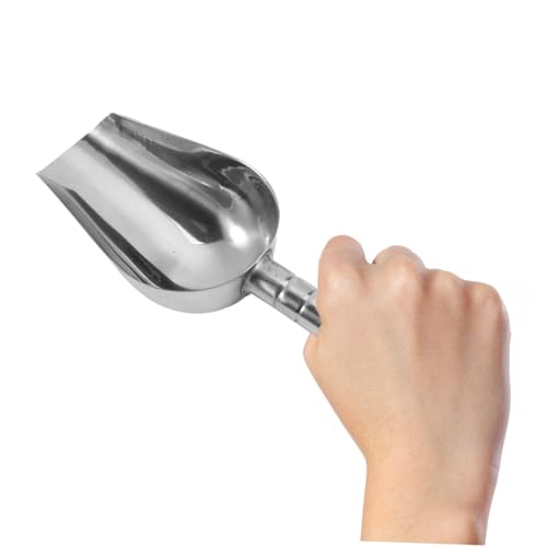 LIOOBO Edelstahl Futterschaufel für Haustierfutter Fassungsvermögen Langlebig Leicht zu Reinigen Multifunktional Geeignet für Hundefutter Nüsse Süßigkeiten und Küchenzutaten LIOOBO Edelstahl Futterschaufel für Haustierfutter Fassungsvermögen Langlebig Leicht zu Reinigen Multifunktional Geeignet für Hundefutter Nüsse Süßigkeiten und Küchenzutaten von LIOOBO