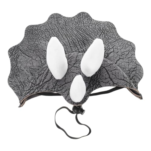 LIOOBO Einstellbare Triceratops Dinosaurier Maske Für Hunde Und Katzen – Lustige Dino Kopfbedeckung Für Haustiere - Ideal Für Kostümpartys Und Festivals - 1 Stück LIOOBO Einstellbare Triceratops Dinosaurier Maske Für Hunde Und Katzen – Lustige Dino Kopfbedeckung Für Haustiere - Ideal Für Kostümpartys Und Festivals - 1 Stück von LIOOBO