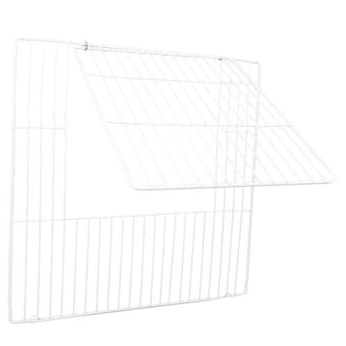 LIOOBO Ersatz Haustierkäfigtür aus Eisen Hundetor Panel für Innenbereiche Multifunktionale Katzen und Hundekäfigtür Einfache Installation Atmungsaktiv und Langlebig LIOOBO Ersatz Haustierkäfigtür aus Eisen Hundetor Panel für Innenbereiche Multifunktionale Katzen und Hundekäfigtür Einfache Installation Atmungsaktiv und Langlebig von LIOOBO