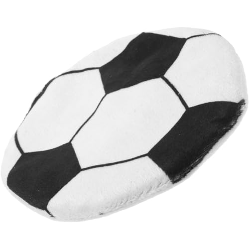 LIOOBO Fußballspielzeug Katze Haustier Kauspielzeug Kätzchen Kätzchenspielzeug für Hauskätzchen Interaktives Flugscheibenspielzeug werfen Plüsch von LIOOBO
