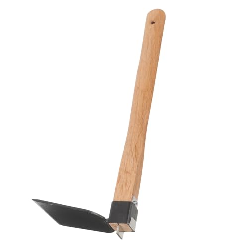 LIOOBO Hacke Unkrautstecher Gartengrubber Gartenwerkzeug Duty Unkrautstecher Grabschaufeln Für Gartengeräte Bewässerungssystem Gartenpflug Aero Gartenfräse Kantenschneider Zwei Holz von LIOOBO