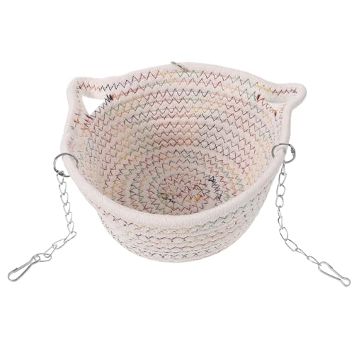 LIOOBO Hängematte für Kleintiere Bequeme Baumwollhängematte für Hamster Meerschweinchen und Kaninchen Atmungsaktiv und Langlebig Schlafen Kette LIOOBO Hängematte für Kleintiere Bequeme Baumwollhängematte für Hamster Meerschweinchen und Kaninchen Atmungsaktiv und Langlebig Schlafen Kette von LIOOBO