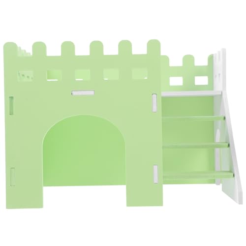 LIOOBO Hamster Haus Versteck Villa Für Kleintiere Doppelstöckige Holzunterkunft Für Hamster Chinchillas Und Meerschweinchen Für Spiel Und Umweltfreundliches Material LIOOBO Hamster Haus Versteck Villa Für Kleintiere Doppelstöckige Holzunterkunft Für Hamster Chinchillas Und Meerschweinchen Für Spiel Und Umweltfreundliches Material von LIOOBO