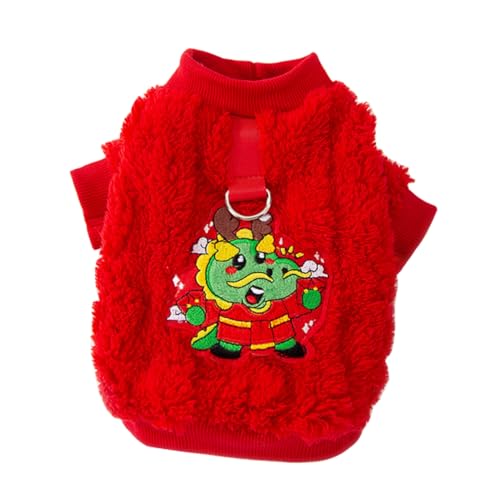 LIOOBO Haustier warme Kleidung Party Outfit Kostüm für Vor Haustierkleidung Winddichte Hundekleidung Hund wärme Kleidung Hundekleidung Hund wintermantel Fussel rot LIOOBO Haustier warme Kleidung Party Outfit Kostüm für Vor Haustierkleidung Winddichte Hundekleidung Hund wärme Kleidung Hundekleidung Hund wintermantel Fussel rot von LIOOBO