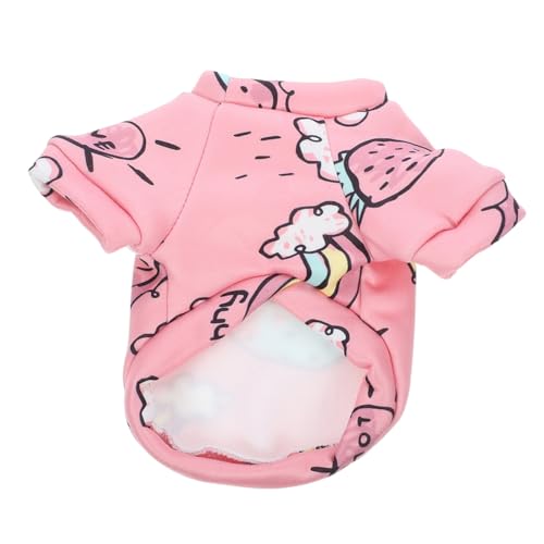 LIOOBO Haustierkleidung Hunde Karikatur Vlies Größe Mini Mäntel Hallo Party Winterjacke für Welpen Wintermantel für Welpen Welpenkleidung Hund wintermantel Polyester Rosa LIOOBO Haustierkleidung Hunde Karikatur Vlies Größe Mini Mäntel Hallo Party Winterjacke für Welpen Wintermantel für Welpen Welpenkleidung Hund wintermantel Polyester Rosa von LIOOBO