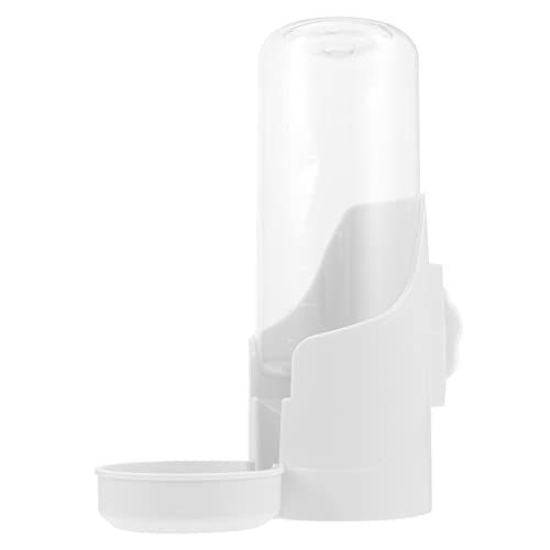 LIOOBO Haustierwasserfuttermittel Trinkflasche mit Vogel Fütterer Vogelfutterbehälter Vogelfütterer Trinken Feeder Wasserspender Futterautomat für Haustiere Plastik Weiß LIOOBO Haustierwasserfuttermittel Trinkflasche mit Vogel Fütterer Vogelfutterbehälter Vogelfütterer Trinken Feeder Wasserspender Futterautomat für Haustiere Plastik Weiß von LIOOBO