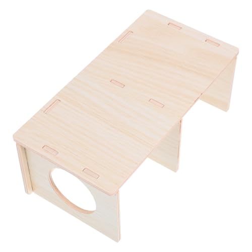 LIOOBO Holzversteck für Kleine Tiere Abnehmbares Labyrinth für Igel DIY Unterkunft für Hamster Mäuse Ratten und Andere Haustiere LIOOBO Holzversteck für Kleine Tiere Abnehmbares Labyrinth für Igel DIY Unterkunft für Hamster Mäuse Ratten und Andere Haustiere von LIOOBO