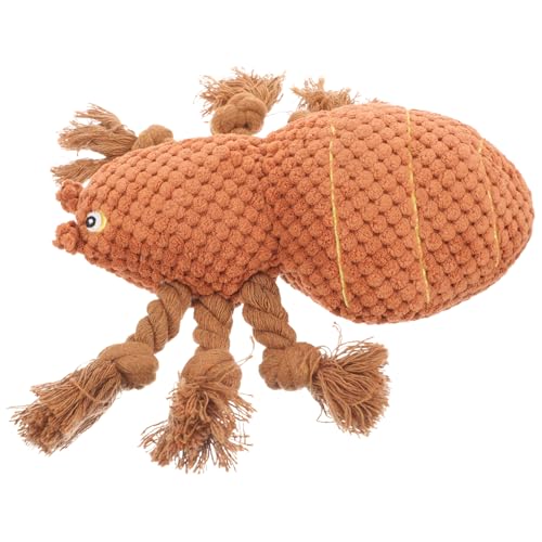 LIOOBO Hund Interaktive Spielzeuge Welpenspielzeug Hundespielzeug Für Kleine Hunde Interaktiver Hund Haustier Hundespielzeug Zum Kauen Groß Spinnenhundespielzeug Party Brown Baumwollseil LIOOBO Hund Interaktive Spielzeuge Welpenspielzeug Hundespielzeug Für Kleine Hunde Interaktiver Hund Haustier Hundespielzeug Zum Kauen Groß Spinnenhundespielzeug Party Brown Baumwollseil von LIOOBO