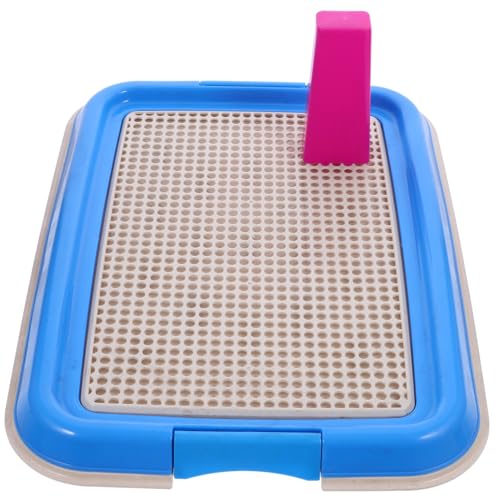 LIOOBO Hunde Toilette rutschfeste Trainingsunterlage für Welpen Waschbar und Wiederverwendbar Mesh Design für und Außenbereich für Wohnung Garten und Park Zufällige Farbe von LIOOBO