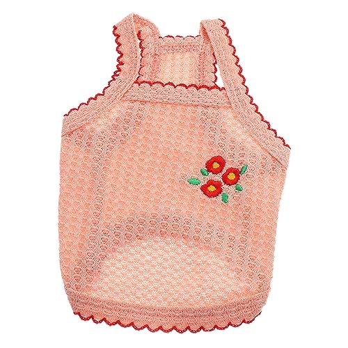 LIOOBO Hundekleid Haustier Hundejacke Welpenkleid Kleidung Rosa Katzenweste Kostüme für Hunde Hemd für Hund verschleißfestes Welpenshirt Weste für Hund Baumwolle Polyester LIOOBO Hundekleid Haustier Hundejacke Welpenkleid Kleidung Rosa Katzenweste Kostüme für Hunde Hemd für Hund verschleißfestes Welpenshirt Weste für Hund Baumwolle Polyester von LIOOBO