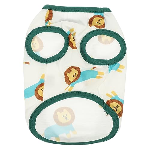 LIOOBO Hundekleid Kleidung Kühlung entzückende Haustierweste klein Kostüm für Sommer-Welpen-Shirt Katzenweste Katze Weste Outdoor-Haustierweste Baumwolle Polyester LIOOBO Hundekleid Kleidung Kühlung entzückende Haustierweste klein Kostüm für Sommer-Welpen-Shirt Katzenweste Katze Weste Outdoor-Haustierweste Baumwolle Polyester von LIOOBO