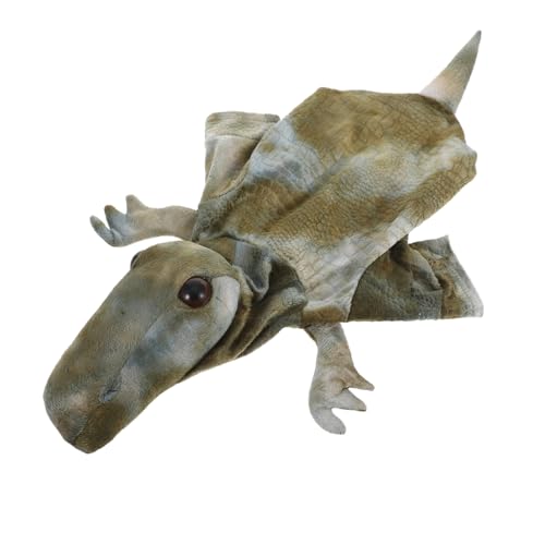 LIOOBO Cartoon-Dinosaurier-Hoodie Für Hunde Und Katzen Plüsch-kostüm Für Cosplay Lustiges Haustier-Outfit Wärmendes Zubehör Für Mittelgroße Und Große Tiere von LIOOBO