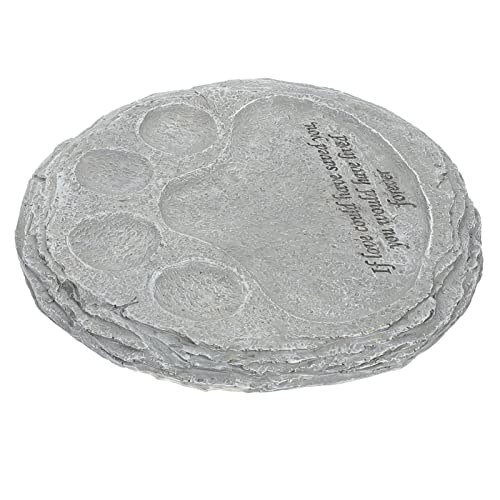 LIOOBO Hundememorial aus Resin Grabstein mit Pfotendesign für Garten und Außenbereich Gedenktafel für Verstorbene Haustiere Wetterfest und Langlebig für Garten Balkon und Terrasse LIOOBO Hundememorial aus Resin Grabstein mit Pfotendesign für Garten und Außenbereich Gedenktafel für Verstorbene Haustiere Wetterfest und Langlebig für Garten Balkon und Terrasse von LIOOBO