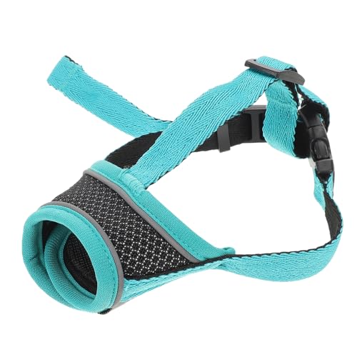 LIOOBO Hundemuzzle Bequemes Mesh Design für Kleine Verstellbarer Riemen Ermöglicht und Hecheln für Verhaltenstraining und LIOOBO Hundemuzzle Bequemes Mesh Design für Kleine Verstellbarer Riemen Ermöglicht und Hecheln für Verhaltenstraining und von LIOOBO
