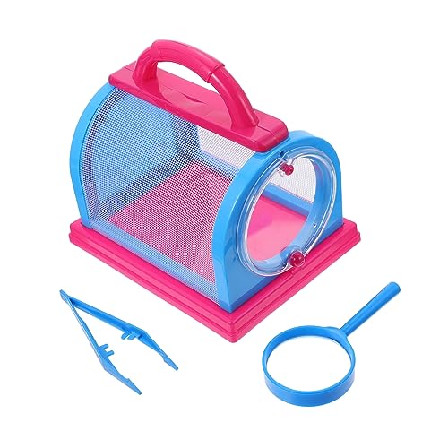 LIOOBO Insekten Beobachtungsbox für Kinder Atmungsaktiver Insektenkäfig Tragbarer Zuchtbehälter für Naturentdecker Transparentes Design 1 Satz LIOOBO Insekten Beobachtungsbox für Kinder Atmungsaktiver Insektenkäfig Tragbarer Zuchtbehälter für Naturentdecker Transparentes Design 1 Satz von LIOOBO
