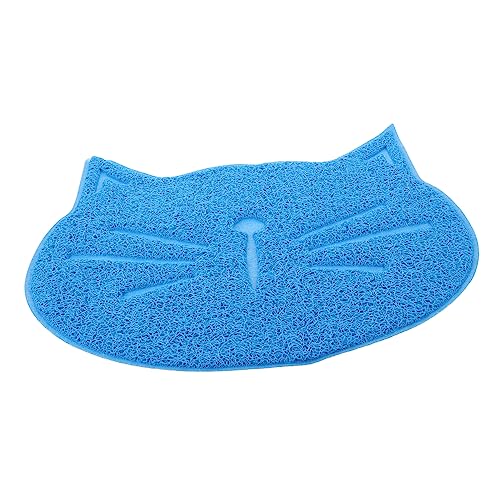 LIOOBO Katzenfütterungsmatte aus rutschfeste und wasserdichte Napfunterlage für Katzen zu Reinigen und Langlebig für Futter und Wasser von LIOOBO
