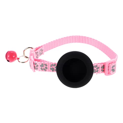 LIOOBO Katzenhalsband Haustier Mit Körperpflege Sicherheitskätzchen Einstellbare Glocke Katzenhalsbänder Kragen Für Katzen Katzenzubehör Stichworte Im Freien Nylon Rosa LIOOBO Katzenhalsband Haustier Mit Körperpflege Sicherheitskätzchen Einstellbare Glocke Katzenhalsbänder Kragen Für Katzen Katzenzubehör Stichworte Im Freien Nylon Rosa von LIOOBO