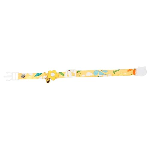 LIOOBO Katzenhalsband mit Glöckchen Verstellbares Sicheres für und Welpen Leuchtendem Gelb für Festliche Anlässe und Besondere LIOOBO Katzenhalsband mit Glöckchen Verstellbares Sicheres für und Welpen Leuchtendem Gelb für Festliche Anlässe und Besondere von LIOOBO