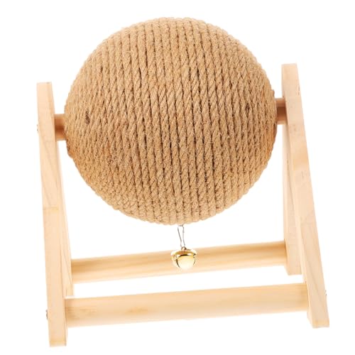 LIOOBO Katzenkratzball für Katzen Interaktives Kratzspielzeug Flexibles Katzenzubehör Haustiersicher für Indoor Nutzung LIOOBO Katzenkratzball für Katzen Interaktives Kratzspielzeug Flexibles Katzenzubehör Haustiersicher für Indoor Nutzung von LIOOBO