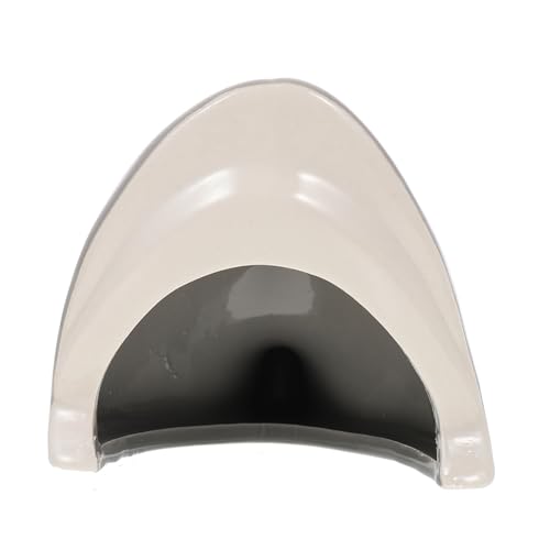 LIOOBO Keramisches Hamsterhaus mit Niedlichem Cartoon Design für Zwerghamster aus Hochwertigem Kühlendem Keramikmaterial Schlafen von LIOOBO