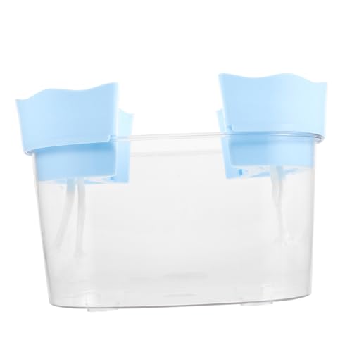 LIOOBO Kleiner Desktop -Fischtank Schildkröten-Aquarium -Schildkrötenbecken Desktop-Aquarium drinnen transparenter Behälter kleines Aquarium Plastikschildkrötenpanzer Mini -Aquarium von LIOOBO