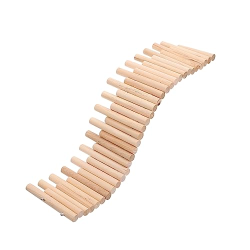 LIOOBO Kleintier Holzleiter Spielzeug Mit Trennzaun Für Hamster Und Igel Deko-käfigzubehör Zur Stressreduktion Sicher Mit Abgerundeten Kanten Für Zwerghamster Ratten Und Andere Kleine LIOOBO Kleintier Holzleiter Spielzeug Mit Trennzaun Für Hamster Und Igel Deko-käfigzubehör Zur Stressreduktion Sicher Mit Abgerundeten Kanten Für Zwerghamster Ratten Und Andere Kleine von LIOOBO