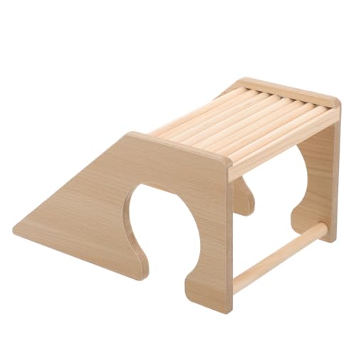 LIOOBO Kleinere Holzleiter Für Kleintiere Multifunktionales Spielzeug Für Meerschweinchen Chinchillas Und Hamster Für Käfige Und Spielbereiche Und Langlebig LIOOBO Kleinere Holzleiter Für Kleintiere Multifunktionales Spielzeug Für Meerschweinchen Chinchillas Und Hamster Für Käfige Und Spielbereiche Und Langlebig von LIOOBO