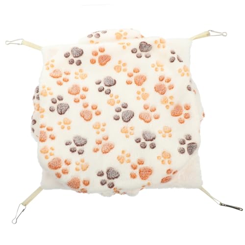 LIOOBO Kleintier Hängematte aus Hochwertigem Atmungsaktivem Material Kuscheliges Schlafnest für Hamster Meerschweinchen und Ratten für Haustierkäfige LIOOBO Kleintier Hängematte aus Hochwertigem Atmungsaktivem Material Kuscheliges Schlafnest für Hamster Meerschweinchen und Ratten für Haustierkäfige von LIOOBO