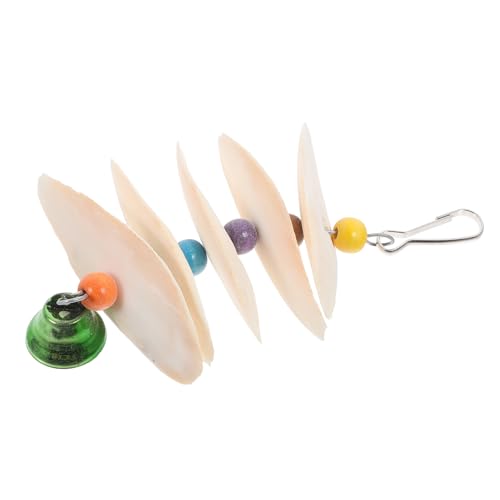 LIOOBO -Knochenspielzeug Vogelspielzeug für Sittiche Kauen Papagei Kauspielzeug zum Aufhängen Budgie - Leckereien für Sittiche Cuttlebone für Sittiche Zufällige Farbe LIOOBO -Knochenspielzeug Vogelspielzeug für Sittiche Kauen Papagei Kauspielzeug zum Aufhängen Budgie - Leckereien für Sittiche Cuttlebone für Sittiche Zufällige Farbe von LIOOBO