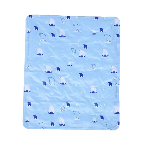 LIOOBO Kühlmatte für Haustiere Bequeme Gel Kühlunterlage für Katzen mit Bärenmuster zu Reinigen für Sommergebrauch LIOOBO Kühlmatte für Haustiere Bequeme Gel Kühlunterlage für Katzen mit Bärenmuster zu Reinigen für Sommergebrauch von LIOOBO