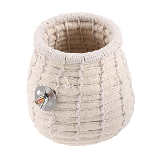 LIOOBO Papageienbett aus Handgewebtem Material Warmes Winterschlafnest für Vögel Leicht und Tragbar für Papageien und Kleine Haustiere Schutz vor Kälte und Nässe LIOOBO Papageienbett aus Handgewebtem Material Warmes Winterschlafnest für Vögel Leicht und Tragbar für Papageien und Kleine Haustiere Schutz vor Kälte und Nässe von LIOOBO