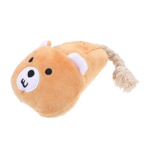 LIOOBO Pet Puppy Chewing Toy Kauspielzeug Für Zahnen Und Mit Quietschfunktion Cartoon Schuh Design Für Kleine Und Mittlere Hunde von LIOOBO