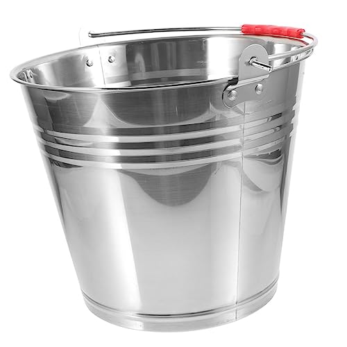 LIOOBO Futter Wassereimer Für Pferde Mit Tragbarem Griff Und Deckel Multifunktionaler Eimer Für Fohlenfütterung Stallpflege Und LIOOBO Futter Wassereimer Für Pferde Mit Tragbarem Griff Und Deckel Multifunktionaler Eimer Für Fohlenfütterung Stallpflege Und von LIOOBO