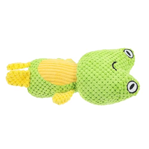 LIOOBO Plüsch Quietschspielzeug Für Hunde Langlebiges Kauspielzeug Für Interaktives Zahnpflege Und Teething-Toy Geeignet Für Kleine Und Mittelgroße Hunde Frosch-Design LIOOBO Plüsch Quietschspielzeug Für Hunde Langlebiges Kauspielzeug Für Interaktives Zahnpflege Und Teething-Toy Geeignet Für Kleine Und Mittelgroße Hunde Frosch-Design von LIOOBO