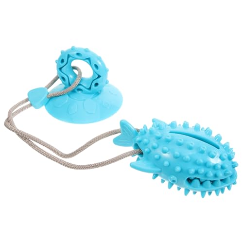 LIOOBO Saugnapf-hundespielzeug, Selbstspielendes Haustier-Hunde-kauspielzeug, Hunde-schleppspielzeug, Quietschendes Geräusch, Hunde-ziehspielzeug LIOOBO Saugnapf-hundespielzeug, Selbstspielendes Haustier-Hunde-kauspielzeug, Hunde-schleppspielzeug, Quietschendes Geräusch, Hunde-ziehspielzeug von LIOOBO